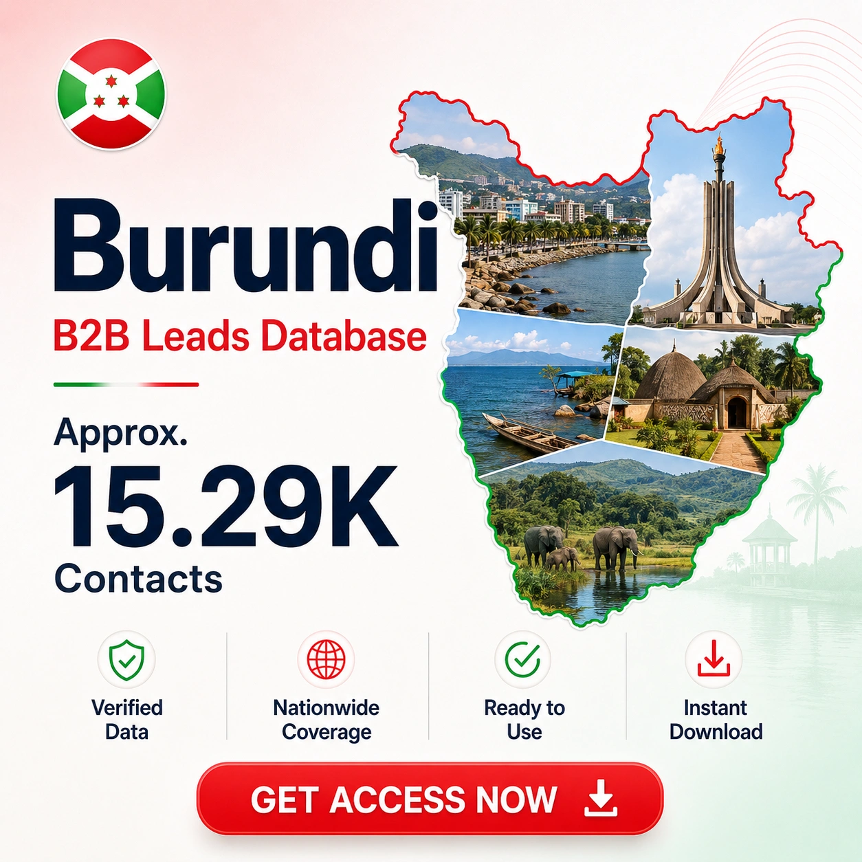 ๐ง๐ฎ Burundi Business Contacts Database 15 Thousand+