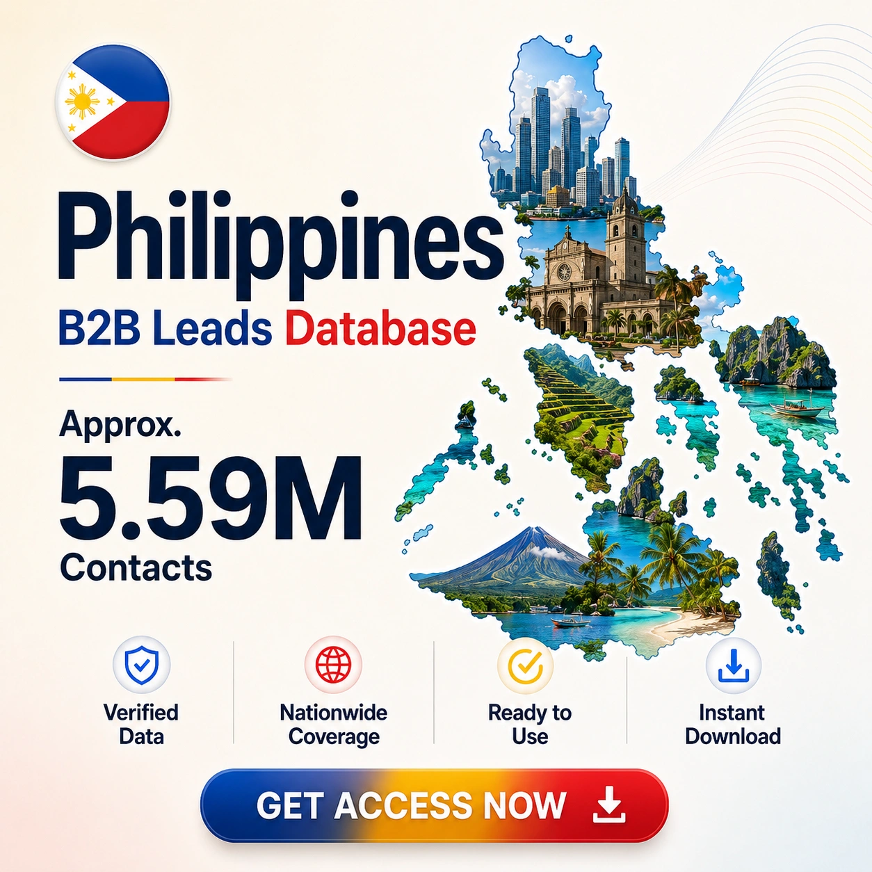 π΅π Philippines Business Contacts Database 55 Lakh+