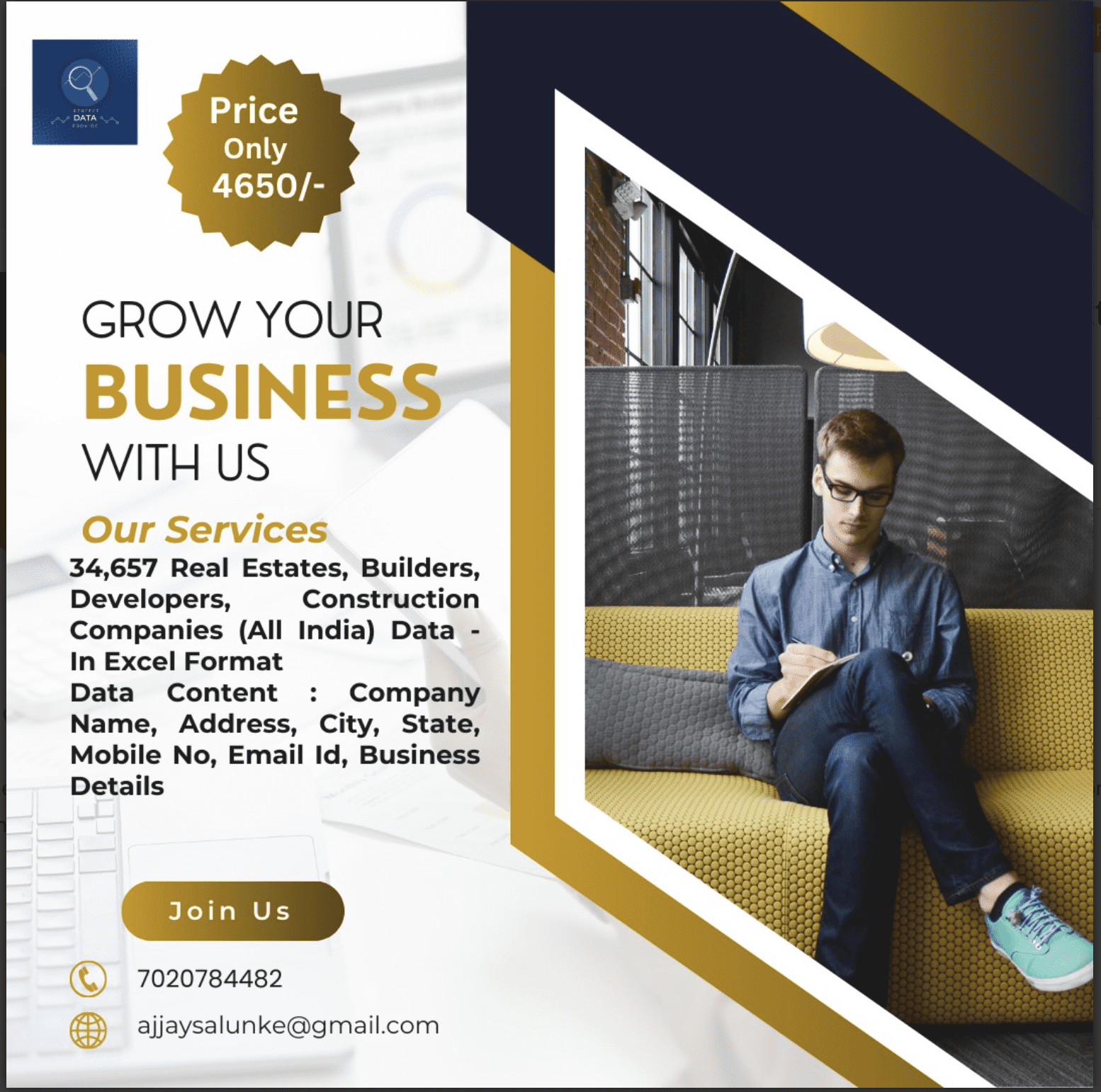 Real Estates, Builders, Developers, Construction Companies (All India) B2B data